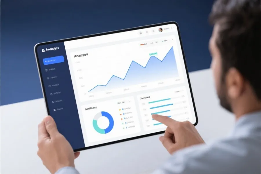 数据看板示意图